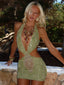 KAMARI MINI DRESS GREEN Mini Dress 
