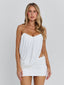 KARANA MINI SKIRT WHITE Mini Skirt 