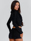 KARISSA CARDIGAN BLACK LEOPARD Cardigan 