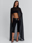 KARLEY CROP TOP BLACK Crop Top 
