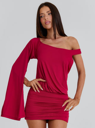 KATHRIN MINI DRESS RED Mini Dress 