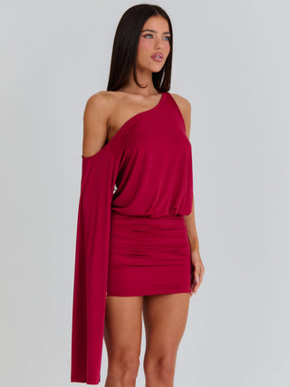 KATHRIN MINI DRESS RED Mini Dress 