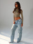 KATNESS PANTS LIGHT WASH DENIM Pants 