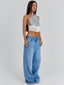KATRINA CROP TOP SILVER Crop Top 