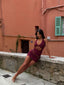 KEHLANI MINI DRESS WINE Mini Dress 