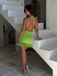 KOBIE MINI DRESS CHARTREUSE Mini Dress 