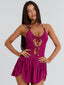 KRISDEN MINI DRESS PLUM Mini Dress 