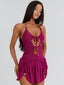 KRISDEN MINI DRESS PLUM Mini Dress 