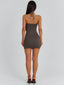 LAINE MINI DRESS TAUPE Mini Dress 