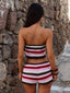 LANAA TOP PINK STRIPE Crop Top 