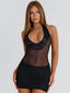 LAURI MINI DRESS BLACK Mini Dress 