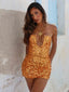 LAVIA MINI DRESS ORANGE Mini Dress 