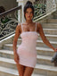 LEA MINI DRESS BABY PINK Mini Dress 