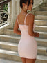 LEA MINI DRESS BABY PINK Mini Dress 