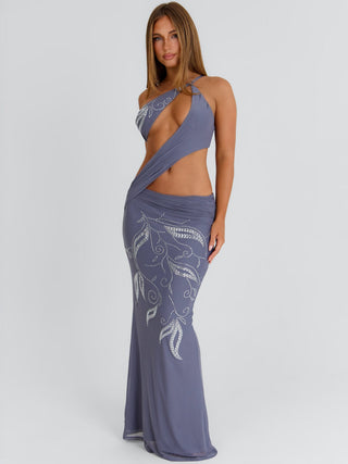 LEATRICE MAXI DRESS SLATE Maxi Dress 