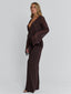 LENNA TOP CHOCOLATE Blouse 