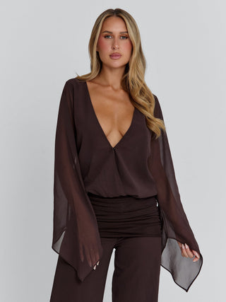 LENNA PANT CHOCOLATE Pants 