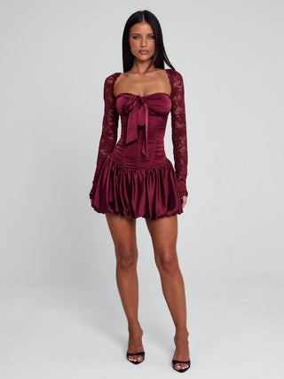 LEVIANA MINI DRESS RED Mini Dress 