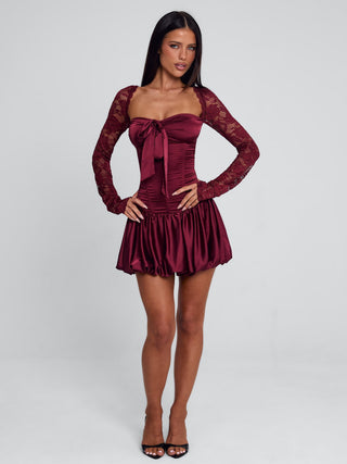 LEVIANA MINI DRESS RED Mini Dress 