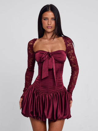 LEVIANA MINI DRESS RED Mini Dress 