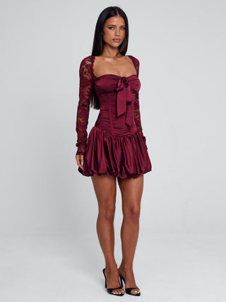 LEVIANA MINI DRESS RED Mini Dress 