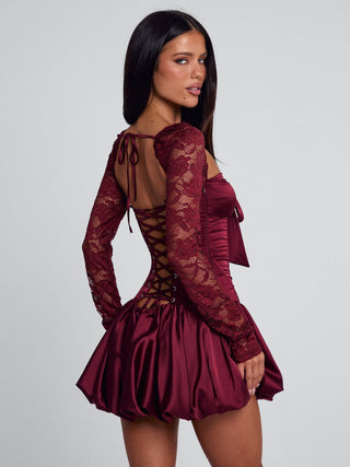 LEVIANA MINI DRESS RED Mini Dress 
