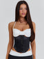 LIBBY CORSET TOP BLACK Corset 