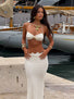 LIBIEL MAXI SKIRT IVORY Maxi Skirt 