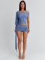 LILAH PLAYSUIT DUSTY BLUE Playsuit 