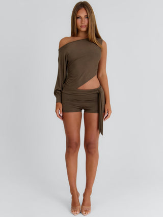 LILAH PLAYSUIT KHAKI Playsuit 