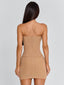 LILIANA MINI DRESS TAN Mini Dress 