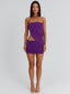 LILLIANNA MINI DRESS PURPLE Mini Dress 