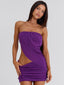 LILLIANNA MINI DRESS PURPLE Mini Dress 
