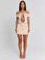 LILLIANNE MINI DRESS IVORY Mini Dress 