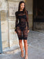 LINZI MIDI DRESS BLACK Midi Dress 