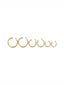 LIOR 3 PAIR EARRING SET GOLD Earrings 