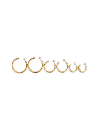 LIOR 3 PAIR EARRING SET GOLD Earrings 