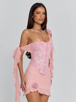 LORETO MINI DRESS PINK Mini Dress 