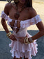 LORRAINE MINI DRESS PINK Mini Dress 