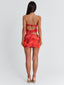 LOWEN MINI DRESS SCARLET MIRAGE Mini Dress 