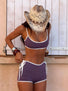LOX BRALETTE PURPLE Crop Top 