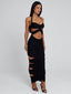 LUCCA MIDI DRESS BLACK Midi Dress 