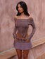 LUCI MINI SKIRT TAUPE Mini Skirt 
