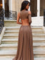 LUIZA MAXI SKIRT BROWN Maxi Skirt 