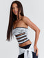 LULIAN TOP WHITE Crop Top 