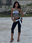 LULIAN CAPRI PANT BLACK Pants 