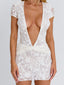 LUMA MINI DRESS WHITE Mini Dress 