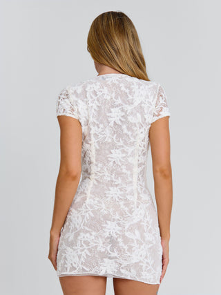 LUMA MINI DRESS WHITE Mini Dress 