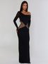 LUMINA MAXI DRESS BLACK Maxi Dress 