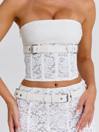 LUNALLA TOP IVORY Corset 